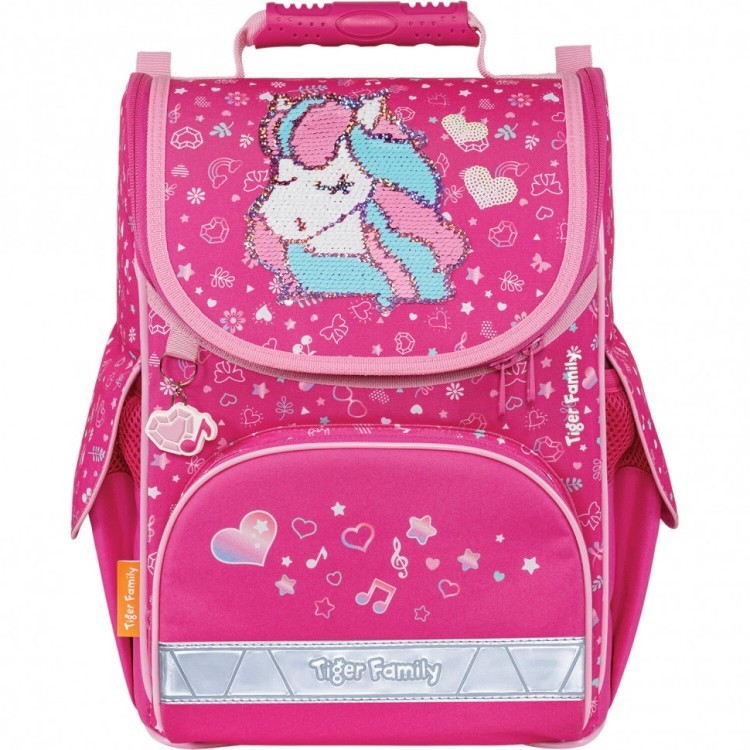 Ранец для первоклассника Tiger Family Nature Quest Musical Pony (Pink) 13 л 270208 (76587)