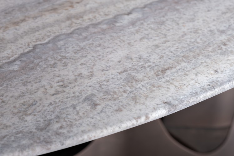 Стол обеденный Travertine, столешница травертин 240*110*76см (TT-00016042)