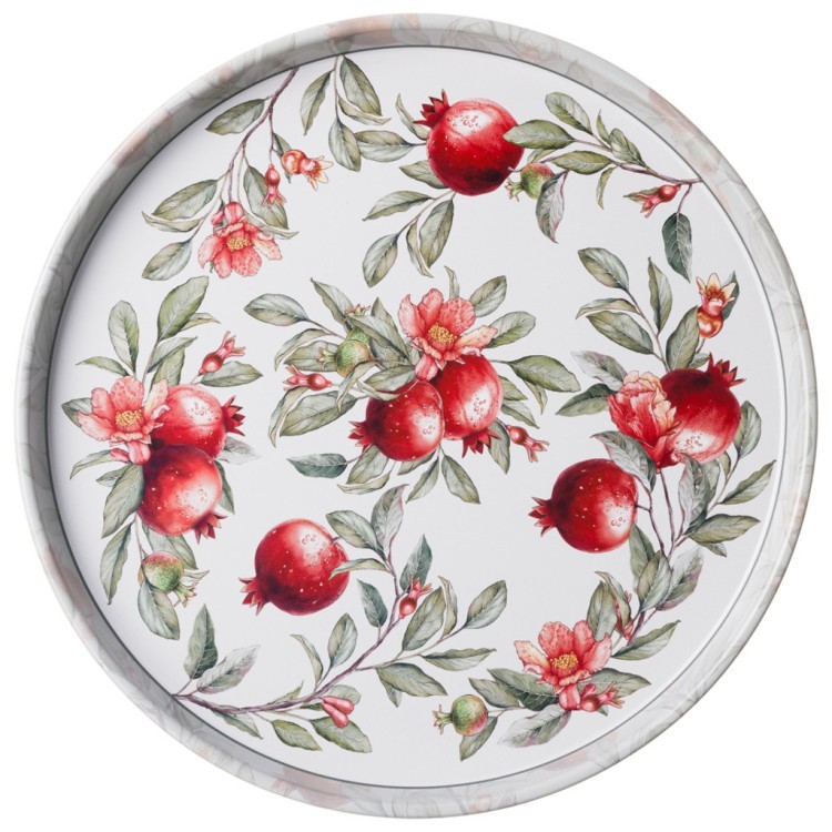 Поднос сервировочный agness 33*2,1 см Agness (898-249)