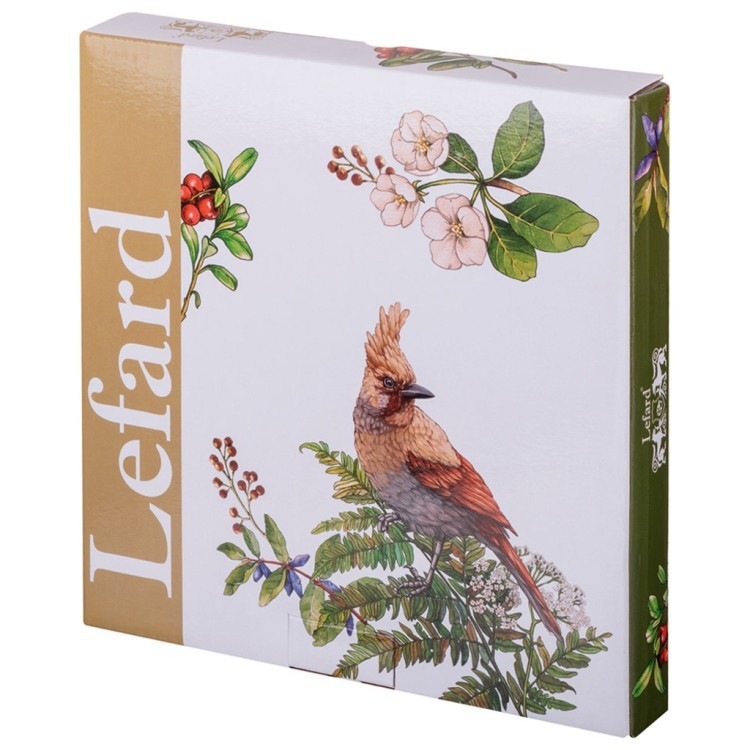 Тарелка закусочная lefard "лесная сказка" лиса 20,5 см (590-387) 