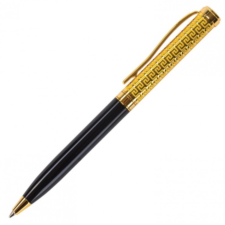 Ручка подарочная шариковая Galant Empire Gold корпус черный с золотистым синяя 140960 (1) (90782) Ручка подарочная шариковая Galant Empire Gold корпус черный с золотистым синяя 140960 (1) (90782)