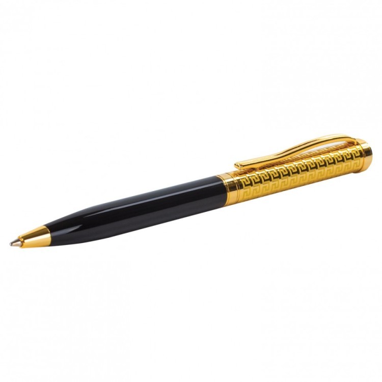 Ручка подарочная шариковая Galant Empire Gold корпус черный с золотистым синяя 140960 (1) (90782) Ручка подарочная шариковая Galant Empire Gold корпус черный с золотистым синяя 140960 (1) (90782)