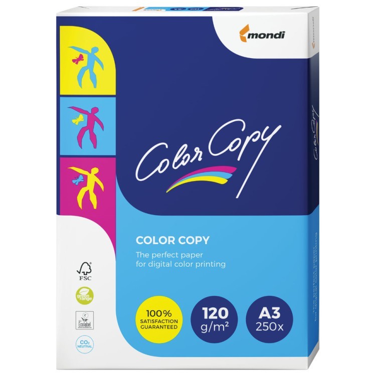 Бумага для цветной лазерной печати Color Copy А3 120 г/м2 250 листов 110711 (1) (65344)
