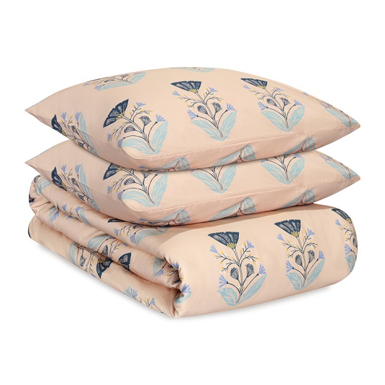 Комплект постельного белья "Летний цветок" из премиального сатина из коллекции russian north, 150х200 см (78448)