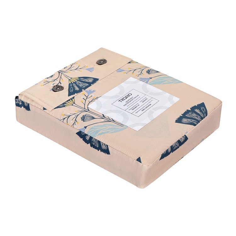 Комплект постельного белья "Летний цветок" из премиального сатина из коллекции russian north, 150х200 см (78448)