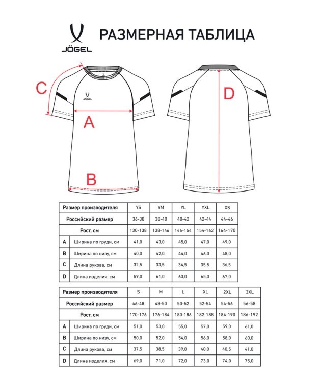 Футболка тренировочная JÖGEL CAMP 2 Training Poly Tee, темно-синий (2112301) Футболка тренировочная JÖGEL CAMP 2 Training Poly Tee, темно-синий (2112301)