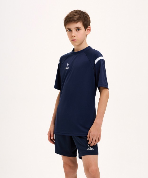 Футболка тренировочная JÖGEL CAMP 2 Training Poly Tee, темно-синий (2112301) Футболка тренировочная JÖGEL CAMP 2 Training Poly Tee, темно-синий (2112301)