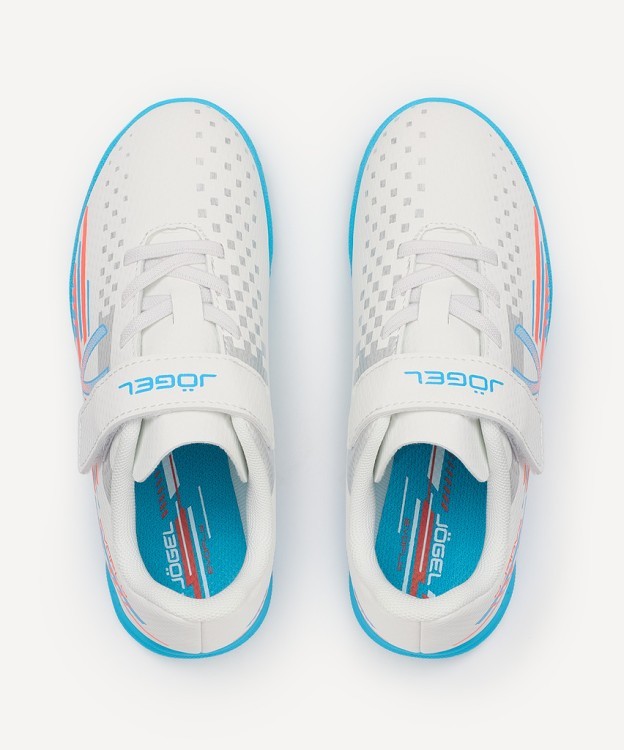 Бутсы зальные JOGEL Evofly IN Talant White/blue, детский (2134473)