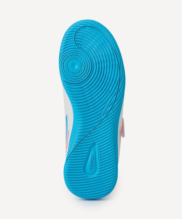 Бутсы зальные JOGEL Evofly IN Talant White/blue, детский (2134473)