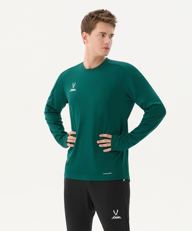 Джемпер тренировочный JOGEL DIVISION PerFormDRY Pro Training Top, темно-зеленый (2120482)