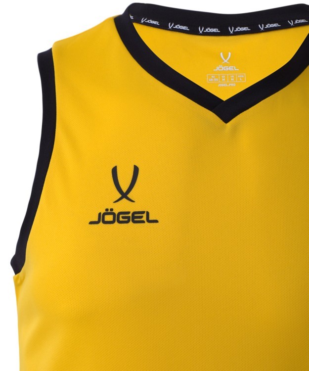 Майка баскетбольная JÖGEL CAMP Basic, желтый (1619206) Майка баскетбольная JÖGEL CAMP Basic, желтый (1619206)