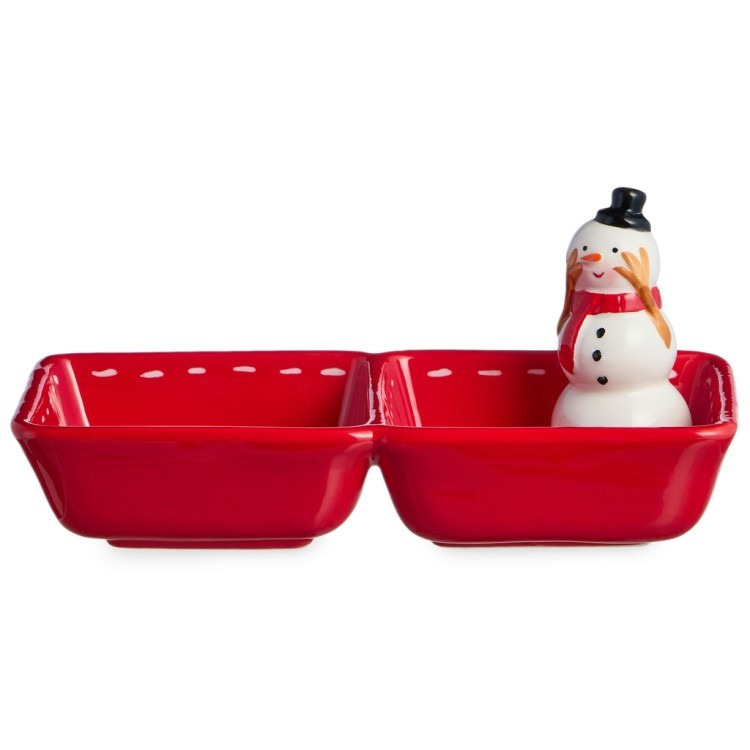 Менажница 2 секции коллекция "christmas gift" 22*11*10,5 см Lefard (230-536)