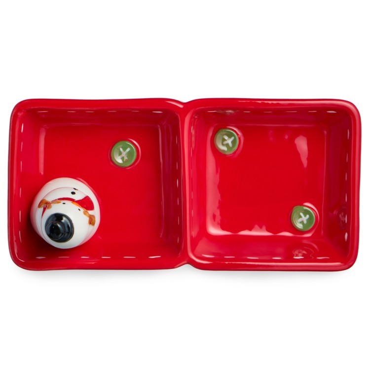 Менажница 2 секции коллекция "christmas gift" 22*11*10,5 см Lefard (230-536)