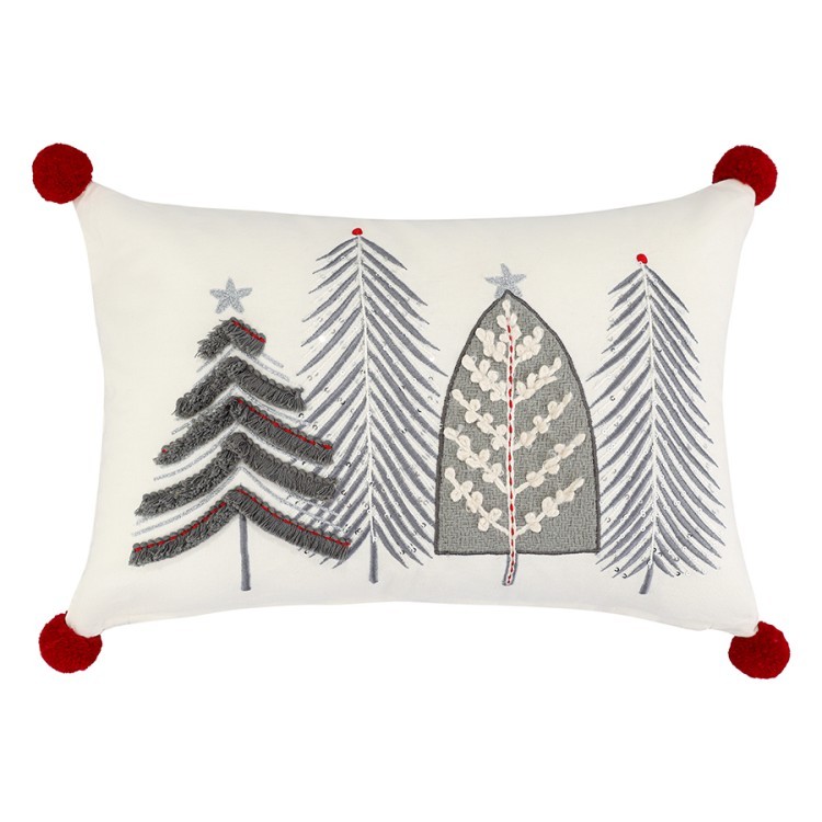 Чехол на подушку enchanted pines из коллекции new year essential, 30х45 см (79790)