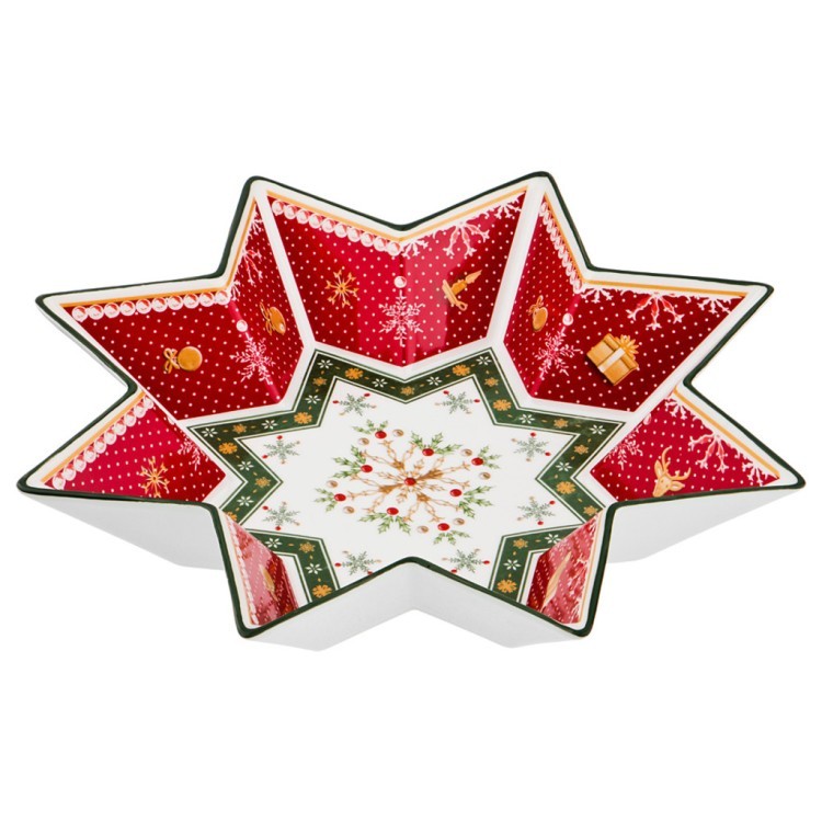 Салатник "christmas collection" диаметр=32 см высота=6 см Lefard (586-392)