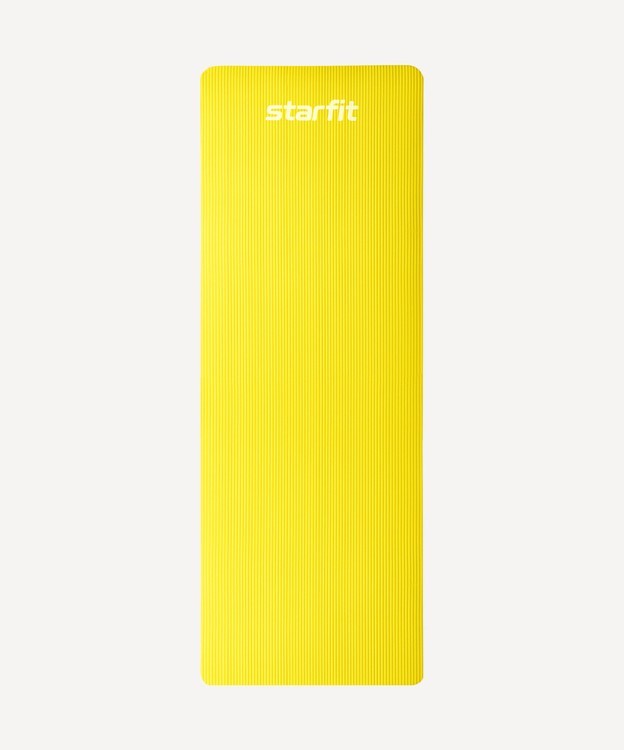 БЕЗ УПАКОВКИ Коврик для йоги и фитнеса STARFIT FM-301, NBR, 183x61x1,5 см, желтый (2134155) БЕЗ УПАКОВКИ Коврик для йоги и фитнеса STARFIT FM-301, NBR, 183x61x1,5 см, желтый (2134155)