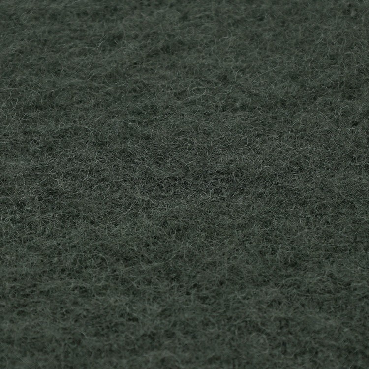 Плед мохеровый хвойно-зеленого цвета из коллекции essential, 130х180 см (79737)