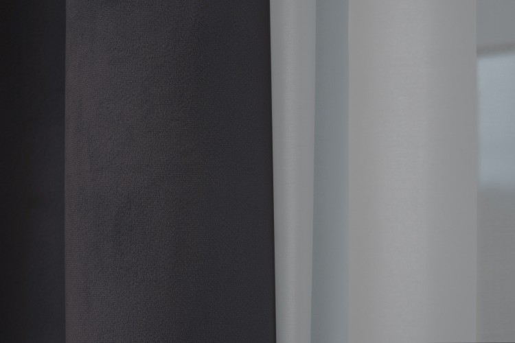 Портьера Silkу 46 серая димаут 275*260 (TT-00016727)