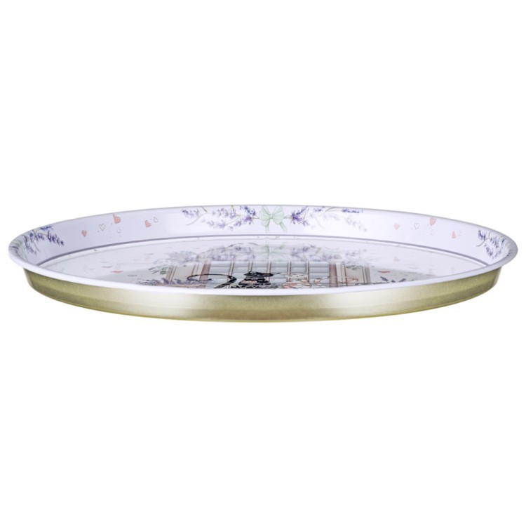 Поднос сервировочный agness 33*2,1 см Agness (898-250)