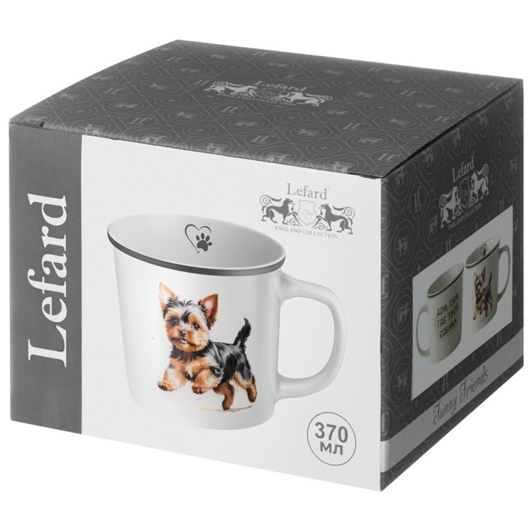 Кружка lefard "yorkshire terrier " 370мл, разноцветный (260-1047-11) 