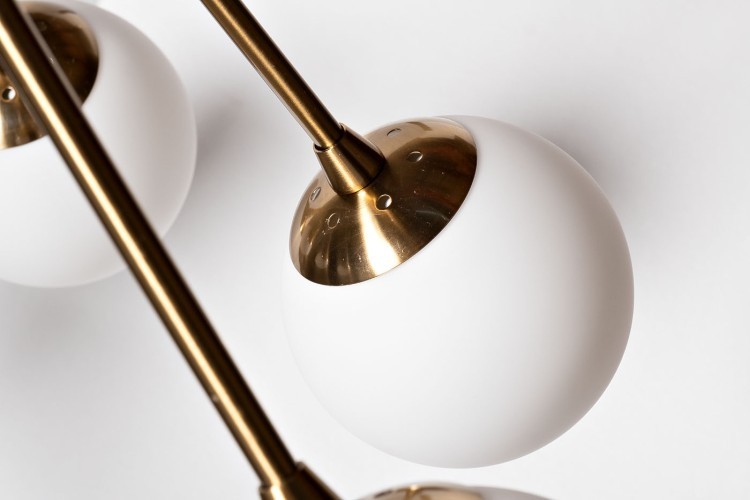 Лампа потолочная, латунь d.73*h.25,5 см (TT-00005133)