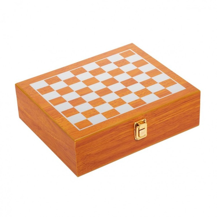 Подарочный набор с шахматами в чемодане Helios HS-GT-TZ200-1 (84342)