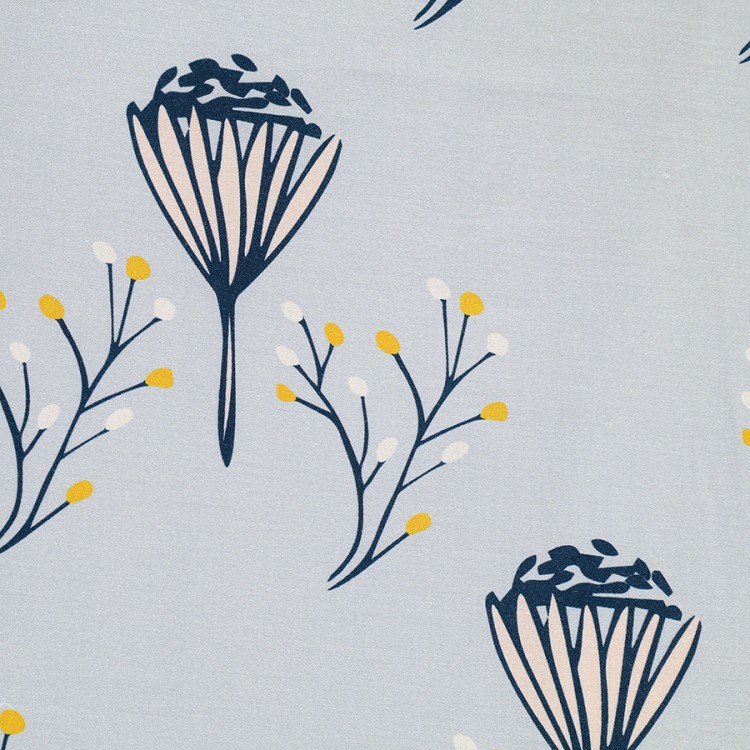 Комплект постельного белья "Полевые цветы" из премиального сатина из коллекции russian north, 150х200 см (78450)