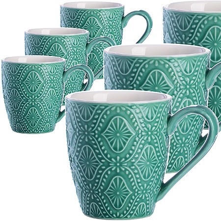 Набор кружек 7пр 220мл на подставке LR (30909)