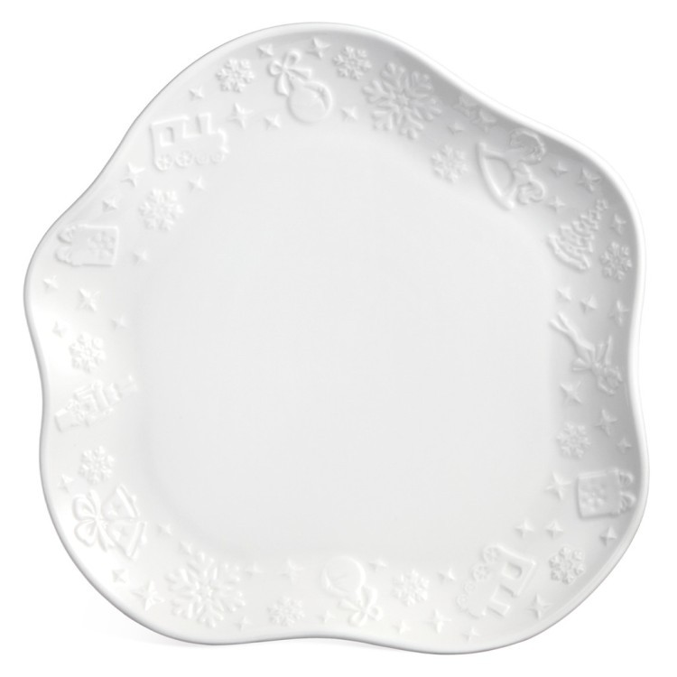 Набор фигурных тарелок закусочных lefard "nutcracker" 2 шт. 20,5*2 см Lefard (171-350)