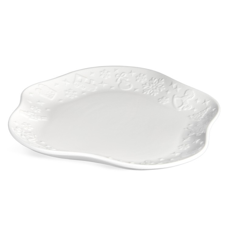 Набор фигурных тарелок закусочных lefard "nutcracker" 2 шт. 20,5*2 см Lefard (171-350)