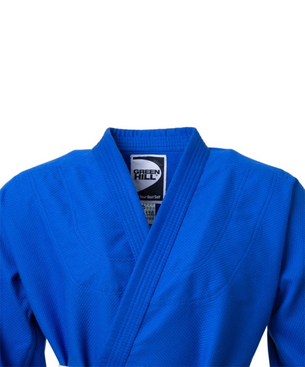 Кимоно для дзюдо JSST-10572, синий, р.0/130 (864888)