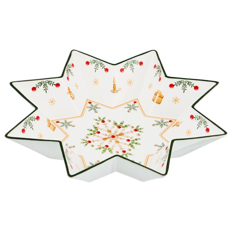 Салатник "christmas collection" диаметр=32 см высота=6 см Lefard (586-393)