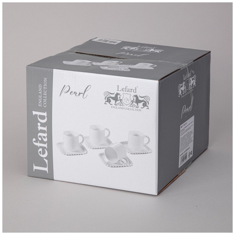 Чайный набор lefard "pearl" на 4 пер. 8 пр. 7,5*10,5*8 см 220 мл Lefard (761-115)