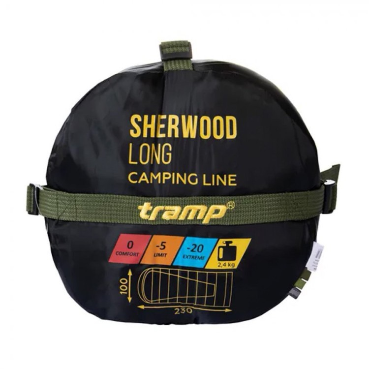 Спальный мешок Tramp Sherwood Long TRS-054L (Левый) (68815) Спальный мешок Tramp Sherwood Long TRS-054L (Левый) (68815)