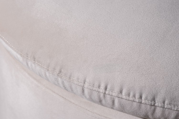 Кресло поворотное велюр кремовый 76*72*71см (TT-00016097)