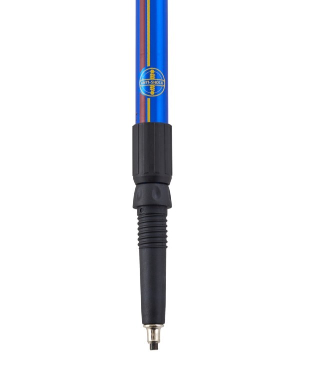 Скандинавские палки Blade, 77-135 см, 2-секционные, синий/красный/желтый (1527727)