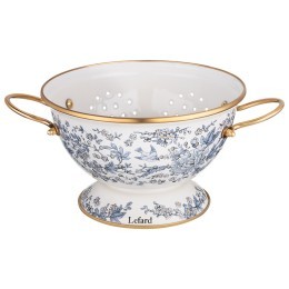 Дуршлаг lefard эмалированный, серия royal garden, 22*13 см Lefard (950-679)