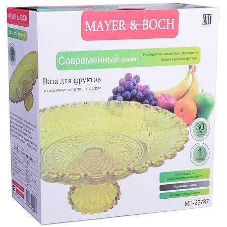 Ваза для фруктов 30см Mayer&Boch (26787)