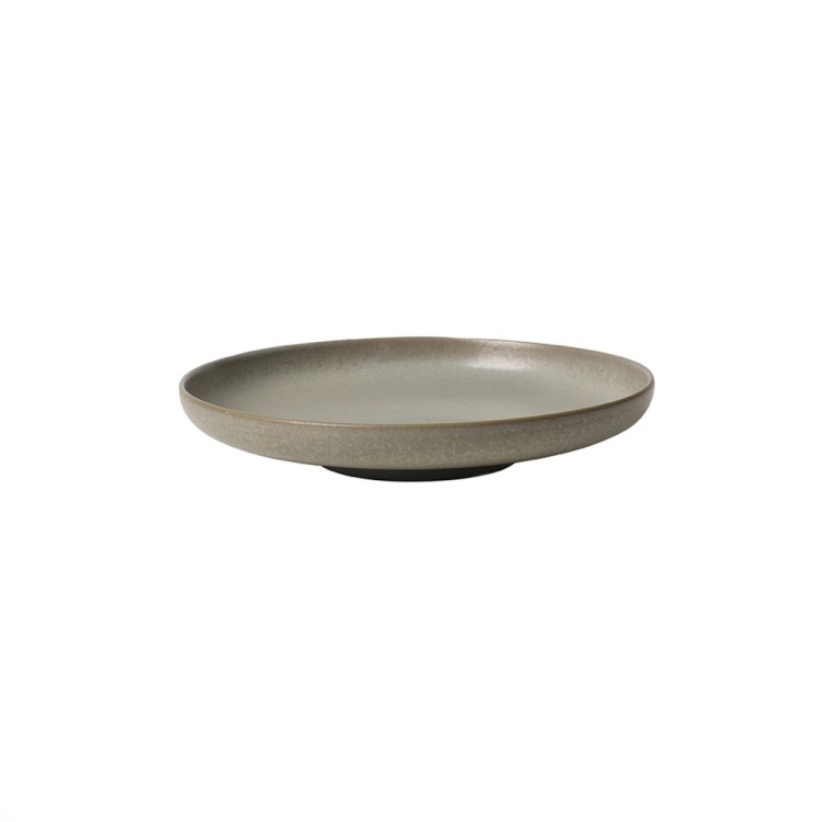 Тарелка L9281-648U, 23, каменная керамика, grey, ROOMERS TABLEWARE