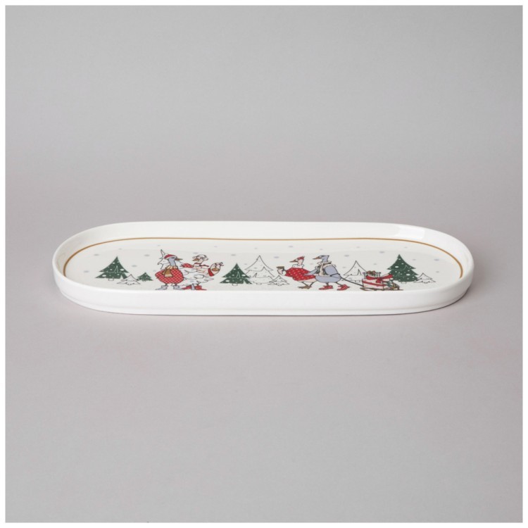 Блюдо овальное lefard "family christmas" 34*14,5 см Lefard (425-211)