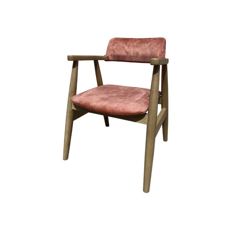 Полукресло tokyo329A/0704, Ясень, текстиль, orange, ROOMERS FURNITURE