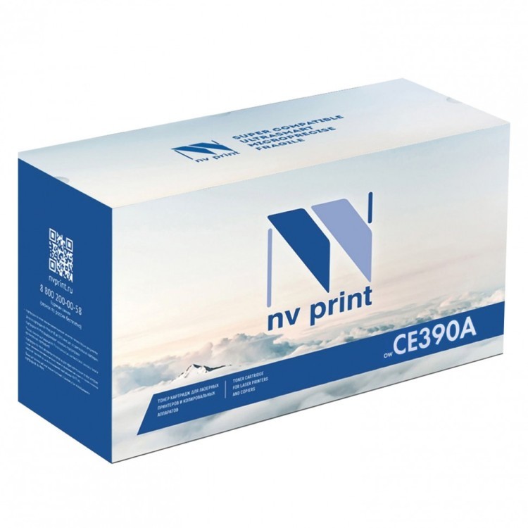 Картридж лазерный NV PRINT NV-CE390A для HP LJ M601dn/602dn/602x/603dn/603n 363272 (1) (93678)
