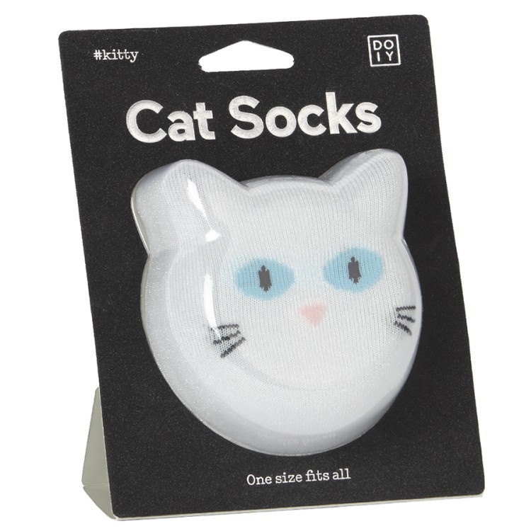 Носки cat белые (70137)