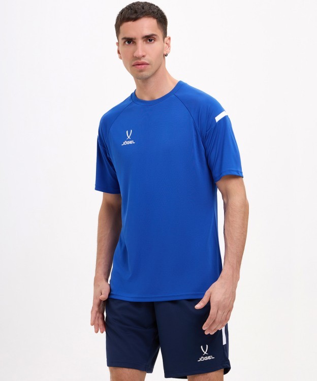 Футболка тренировочная CAMP 2 Training Poly Tee, синий (2112600) Футболка тренировочная CAMP 2 Training Poly Tee, синий (2112600)