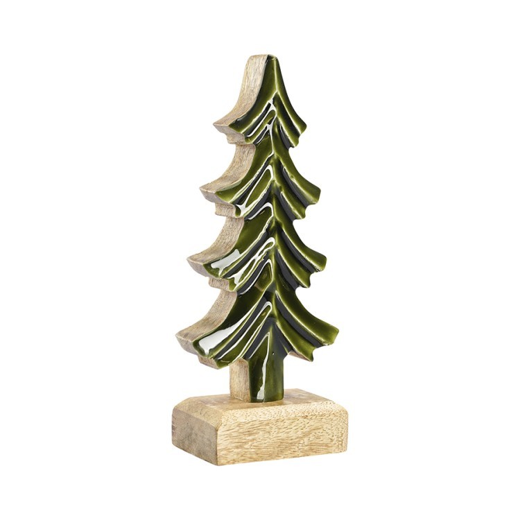 Декор новогодний festive tree из коллекции new year essential, 20 см (76906) Декор новогодний festive tree из коллекции new year essential, 20 см (76906)