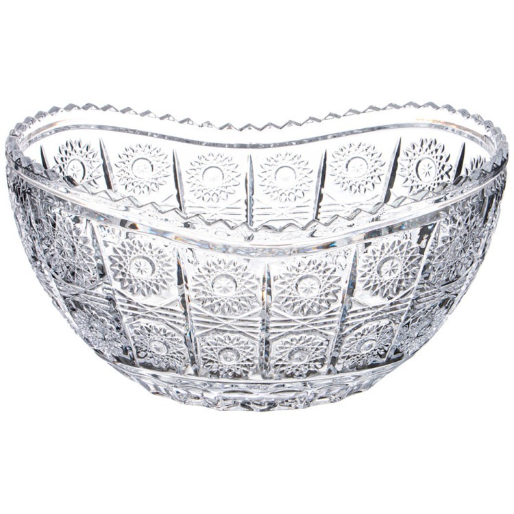 Фруктовница "muza crystal" 27,5*16,5 см. высота=13,5 см. Lefard (355-173)