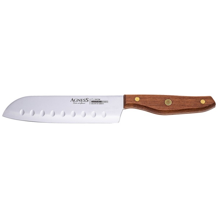 Нож сантоку agness, 17,5см Agness (911-662)