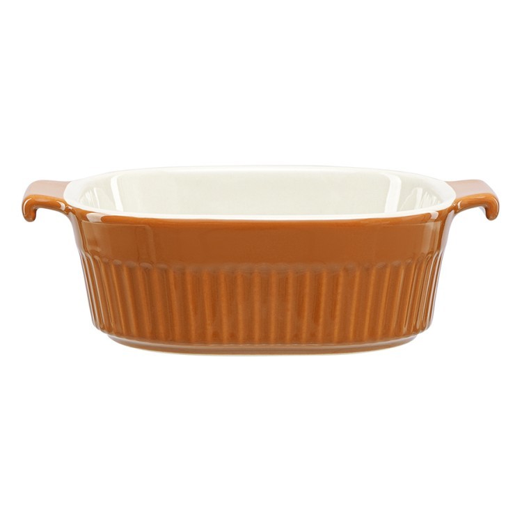 Блюдо для запекания soft ripples, 20х16,5 см, карамельное (75086) Блюдо для запекания soft ripples, 20х16,5 см, карамельное (75086)