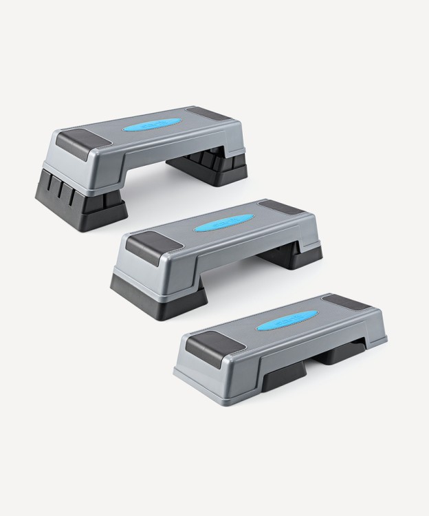 БЕЗ УПАКОВКИ Степ-платформа STARFIT SP-301 76х28х23 см, 3-х уровневая (2134157)