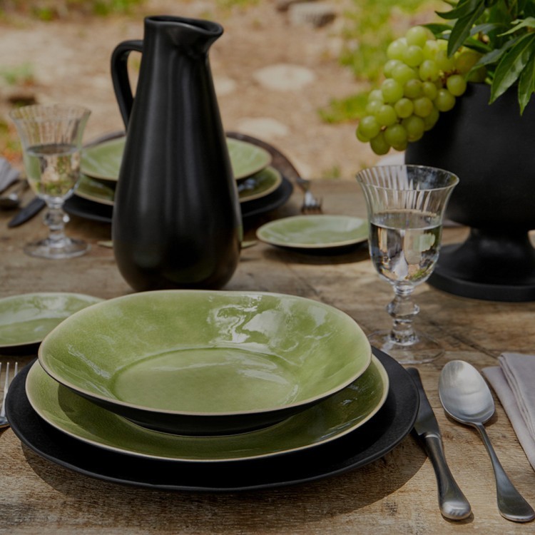 Чаша LOS241-VRF(LOS241-01616K), 24 см, керамика, Vert frais, Costa Nova